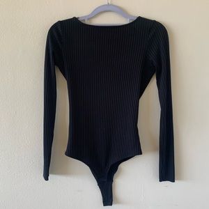 Open Back Long Sleeve Bodysuit